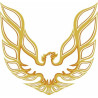 Pontiac Trans AM 1970's style 34" Bonnet Autocollant