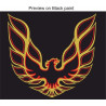 Pontiac Trans AM 1970's style 34" Bonnet adesivos