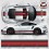 PORSCHE 991 Martini over the top & side Stripes STICKERS (Compatible Product)