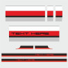 PORSCHE 991 Lemans over the top & side Stripes DECALS