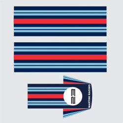 PORSCHE 911MARTINI Stripes ADHESIVOS