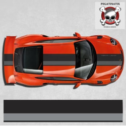 PORSCHE 991 GT3 RS Stripes AUFKLEBER