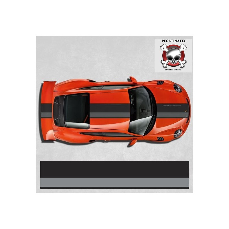 PORSCHE 991 GT3 RS Stripes ADESIVI