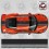 PORSCHE 991 GT3 RS Stripes STICKERS (Compatible Product)