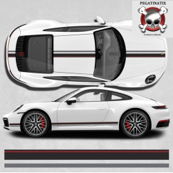 PORSCHE 992 / 991 Stripes AUTOCOLLANT