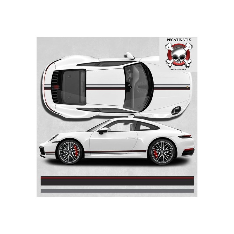 PORSCHE 992 / 991 Stripes ADHESIVOS