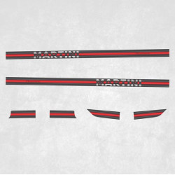 PORSCHE Panamera Martini Stripes ADESIVOS