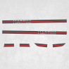 PORSCHE Panamera Martini Stripes DECALS