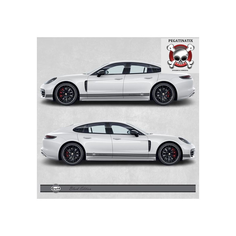 PORSCHE Panamera Martini Stripes AUTOCOLLANT