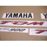 YAMAHA TDM 900 YEAR 2002 SILVER AUFKLEBER
