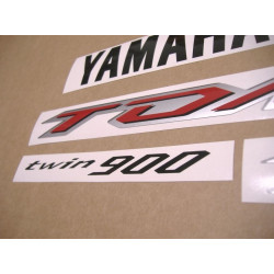 YAMAHA TDM 900 YEAR 2002 SILVER ADESIVI
