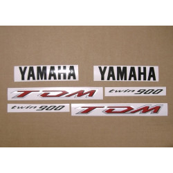YAMAHA TDM 900 YEAR 2002 SILVER ADESIVO
