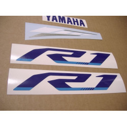 Yamaha YZF-R1 YEAR 2020 BLUE-BLACK adhesivos