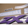 KAWASAKI ZX-6R YEAR 2002 BLUE ADHESIVOS