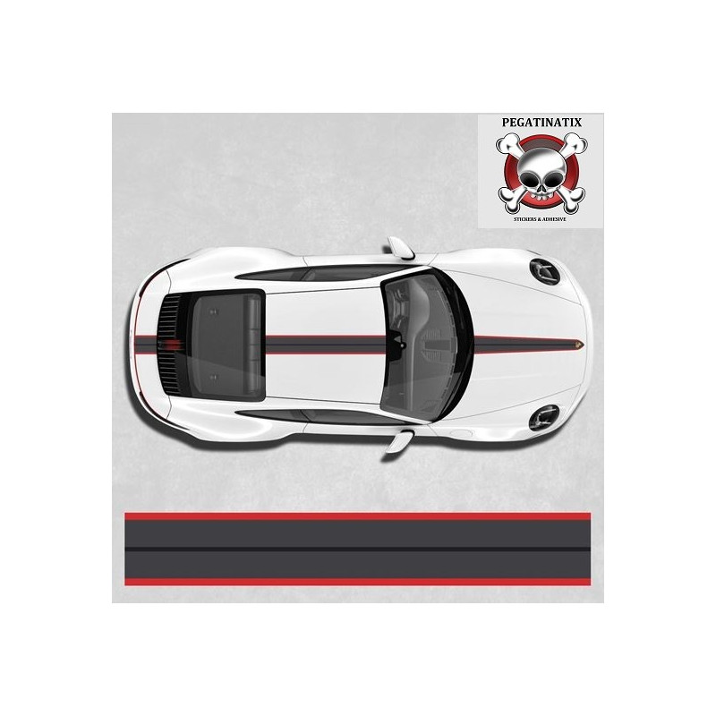 PORSCHE 992 / 991 Stripes ADHESIVOS