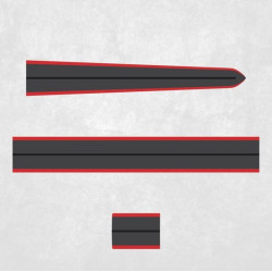 PORSCHE 992 / 991 Stripes ADESIVI