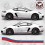 PORSCHE 718 Cayman / Boxster Martini Stripes AUFKLEBER (Kompatibles Produkt)