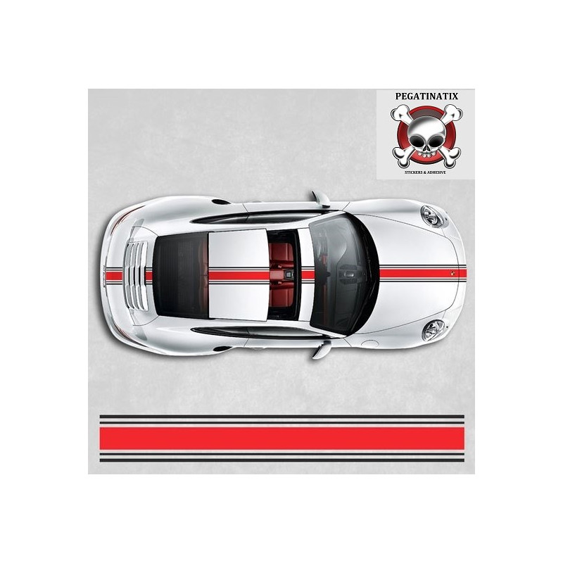 PORSCHE 992 / 991 Stripes ADHESIVOS