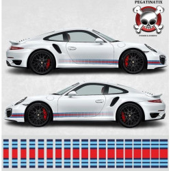 PORSCHE 991 MARTINI Stripes DECALS