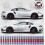 PORSCHE 991 MARTINI Stripes STICKERS (Compatible Product)