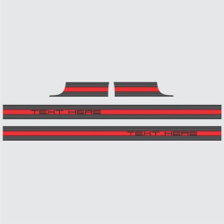 PORSCHE 991 Stripes DECALS