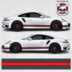 PORSCHE 991 Stripes AUTOCOLLANT