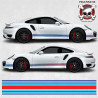 PORSCHE 991 Stripes AUFKLEBER