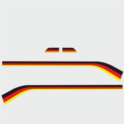 PORSCHE Fits all 911 Stripes AUTOCOLLANT