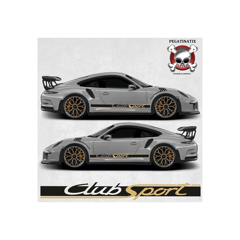 PORSCHE 992 / 991 CLUB SPORT Stripes ADHESIVOS