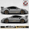 PORSCHE 992 / 991 CLUB SPORT Stripes ADESIVOS