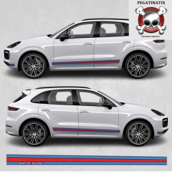 PORSCHE CAYENNE MARTINI Stripes ADESIVOS