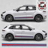 PORSCHE CAYENNE MARTINI Stripes AUFKLEBER