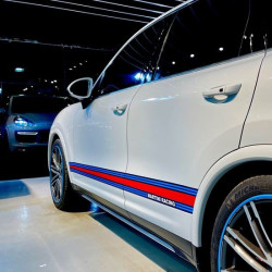 PORSCHE CAYENNE MARTINI Stripes ADHESIVOS