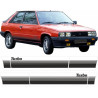 Renault 11 Turbo Stripes ADHESIVOS