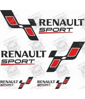 Renault SPORT Stripes STICKERS (Compatible Product)
