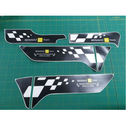 Renault Clio R27 R.S. F1 Team Stripes AUFKLEBER