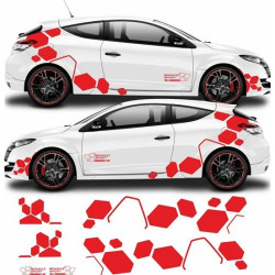 Renault Megane RS Stripes AUFKLEBER