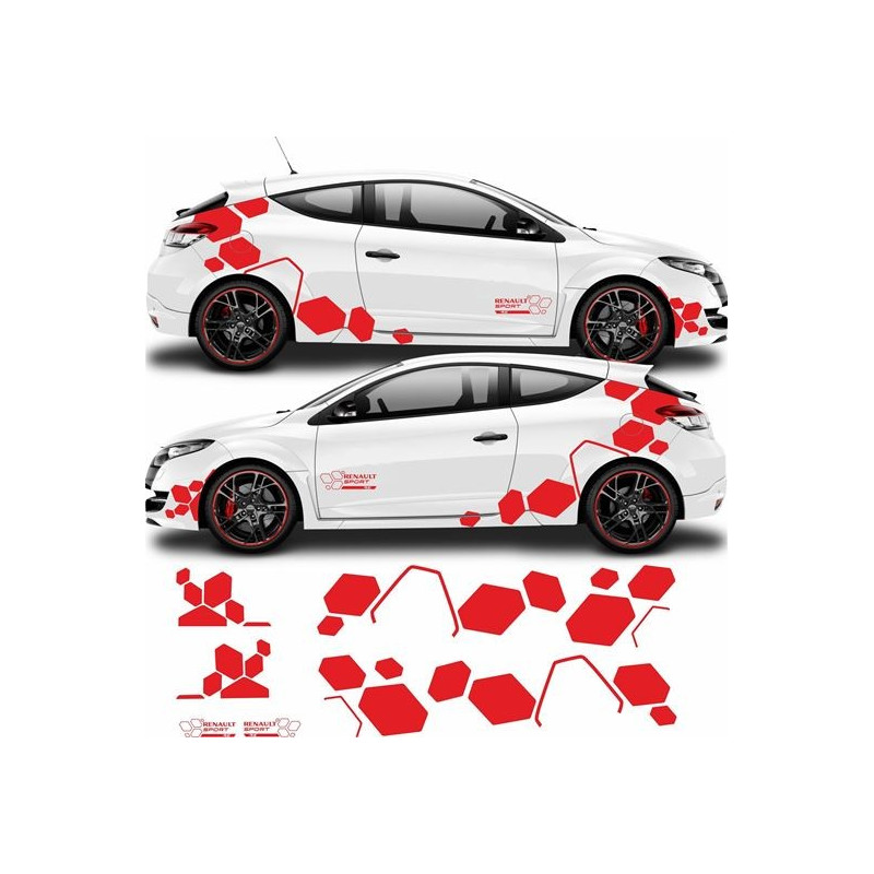 Renault Megane RS Stripes AUTOCOLLANT