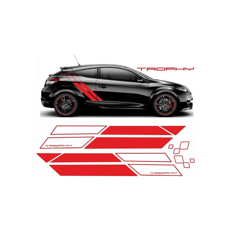 Renault Megane Trophy Stripes ADHESIVOS