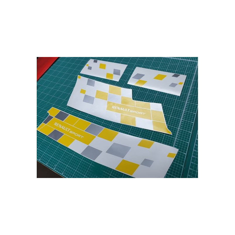 Renault Megane MK2 Stripes DECALS