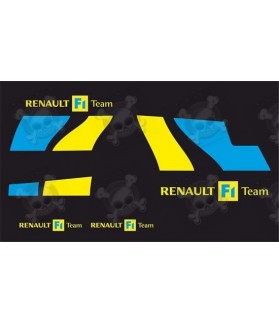 Renault Megane R26 F1 Team Stripes STICKERS