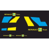 Renault Megane R26 F1 Team Stripes ADHESIVOS