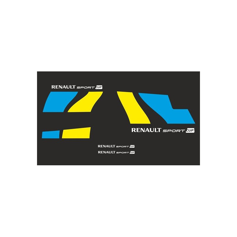Renault Megane R26 F1 Team Stripes AUFKLEBER
