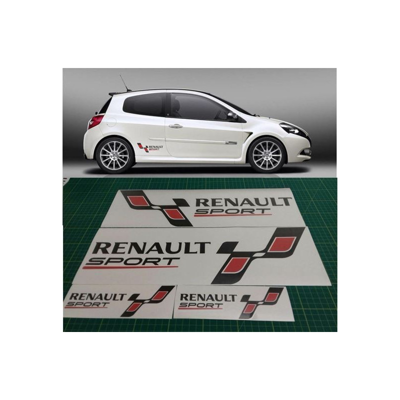 Renault Sport Decals Stripes ADESIVOS