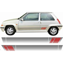 Renault 5 GT Turbo Stripes AUFKLEBER