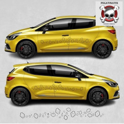 Renault Clio Mk4 over the top ADESIVI