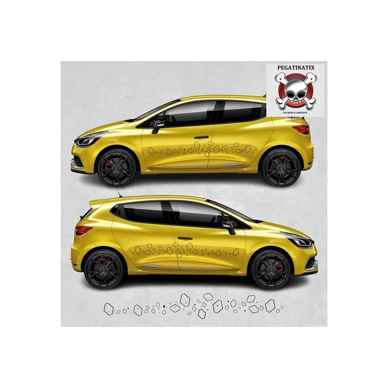 Renault Clio Mk4 over the top AUTOCOLLANT