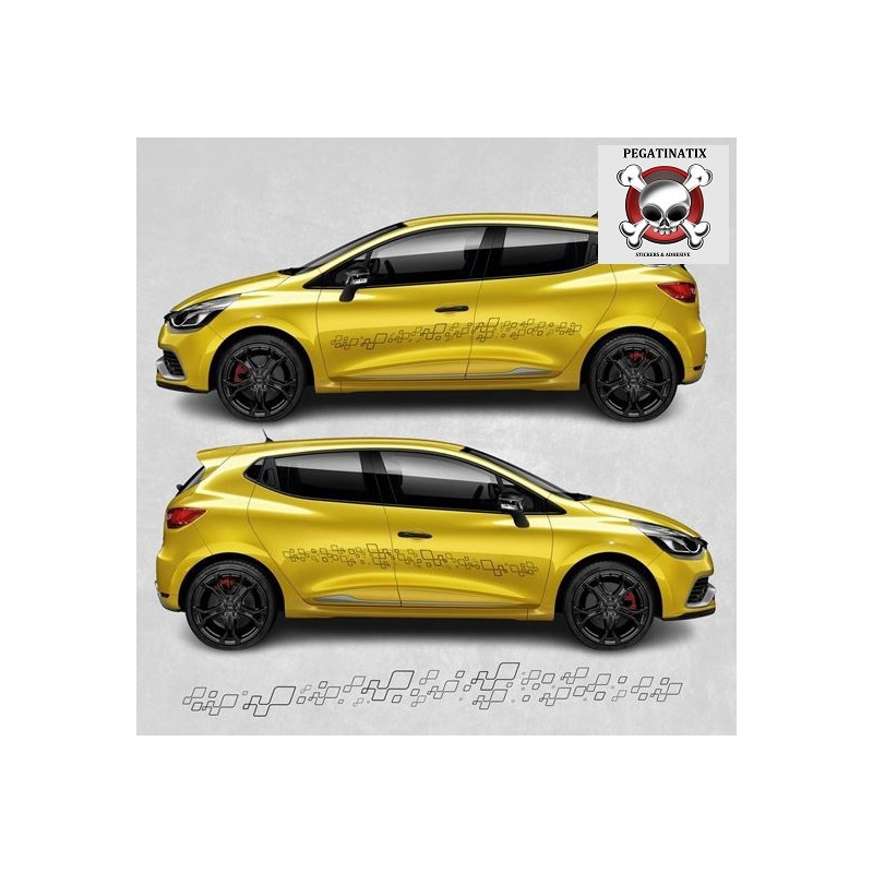 Renault Clio Mk4 SIDE ADHESIVOS