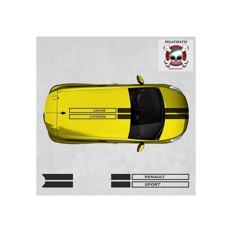 Renault Clio Mk4 over the top AUTOCOLLANT