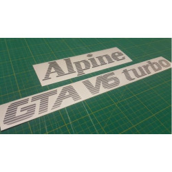 Renault Alpine AUTOCOLLANT
